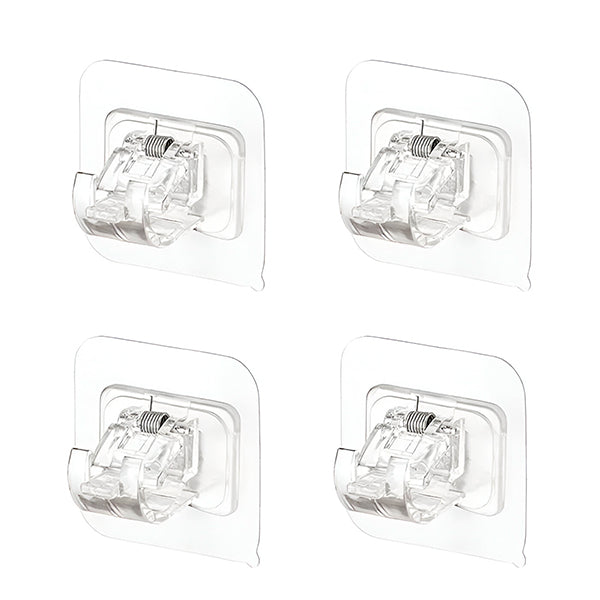 Πρακτικές γάντζοι για εύκολη και τακτοποιημένη αποθήκευση (x4)