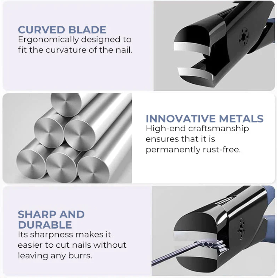 Cseppmentes körömvágó, pontos és praktikus