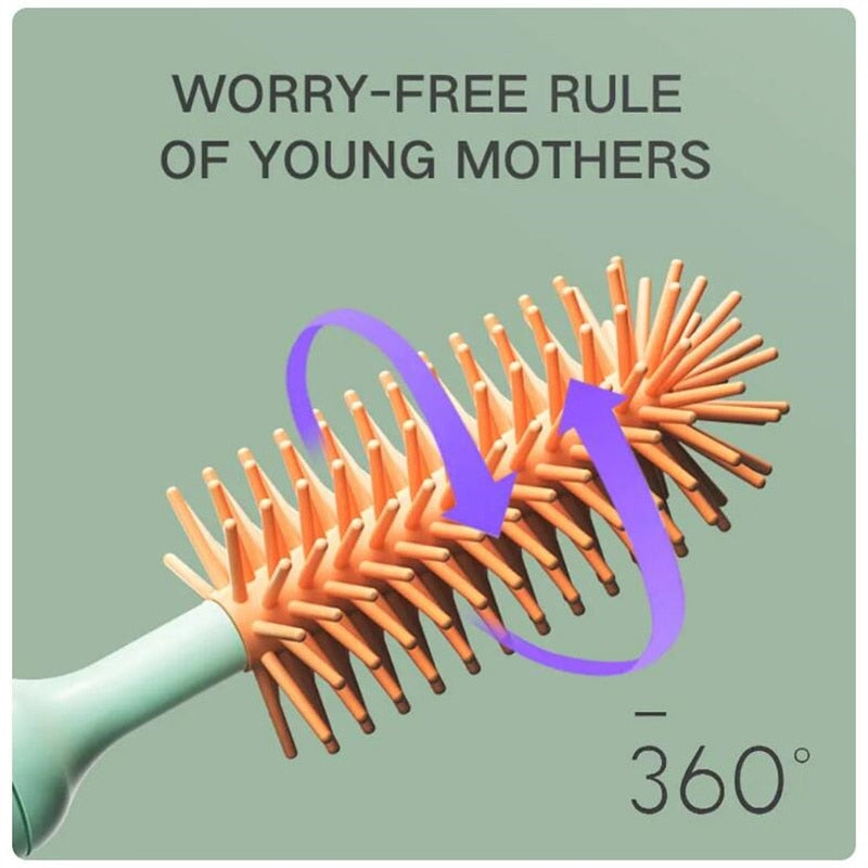 Silikonová elektrická kartáč