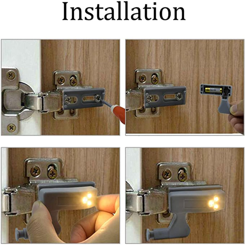 قم بإضاءة خزائنك تلقائيًا بكل سهولة