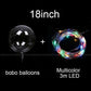 LED balónky znovu použitelné pro osvětlení vašich oslav (X10) 